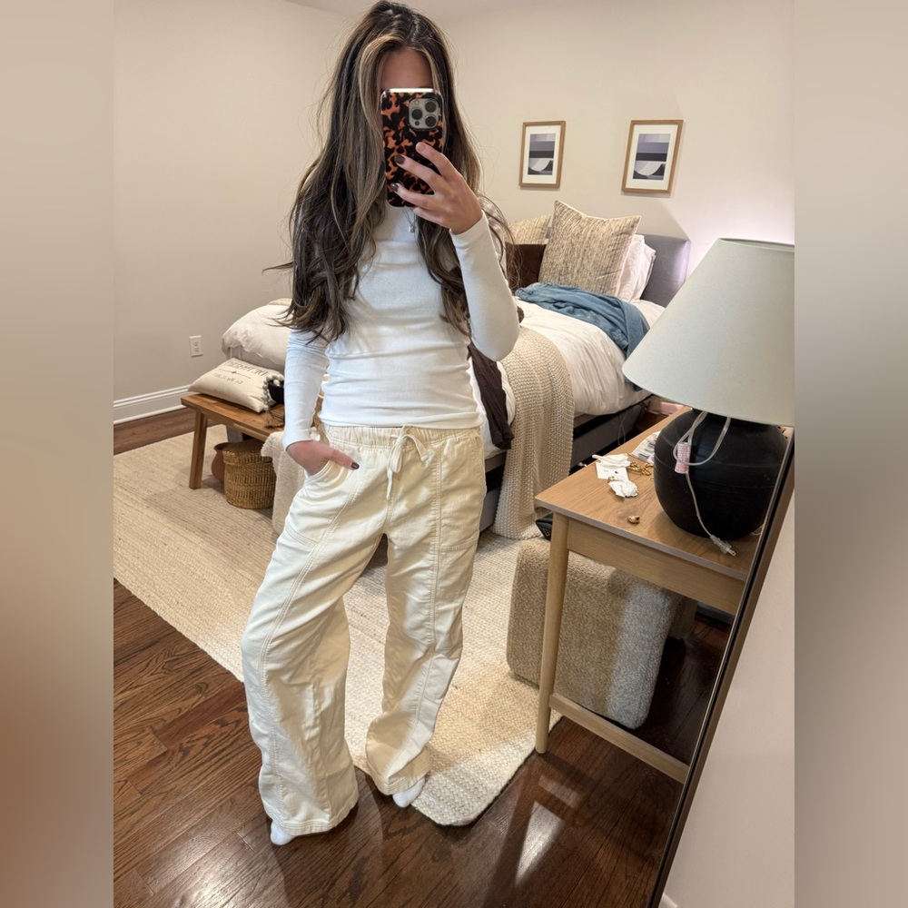 Aerie Me-Day Tie Waist Pant